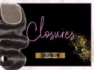 Natural Color HD Lace Closures 5x5